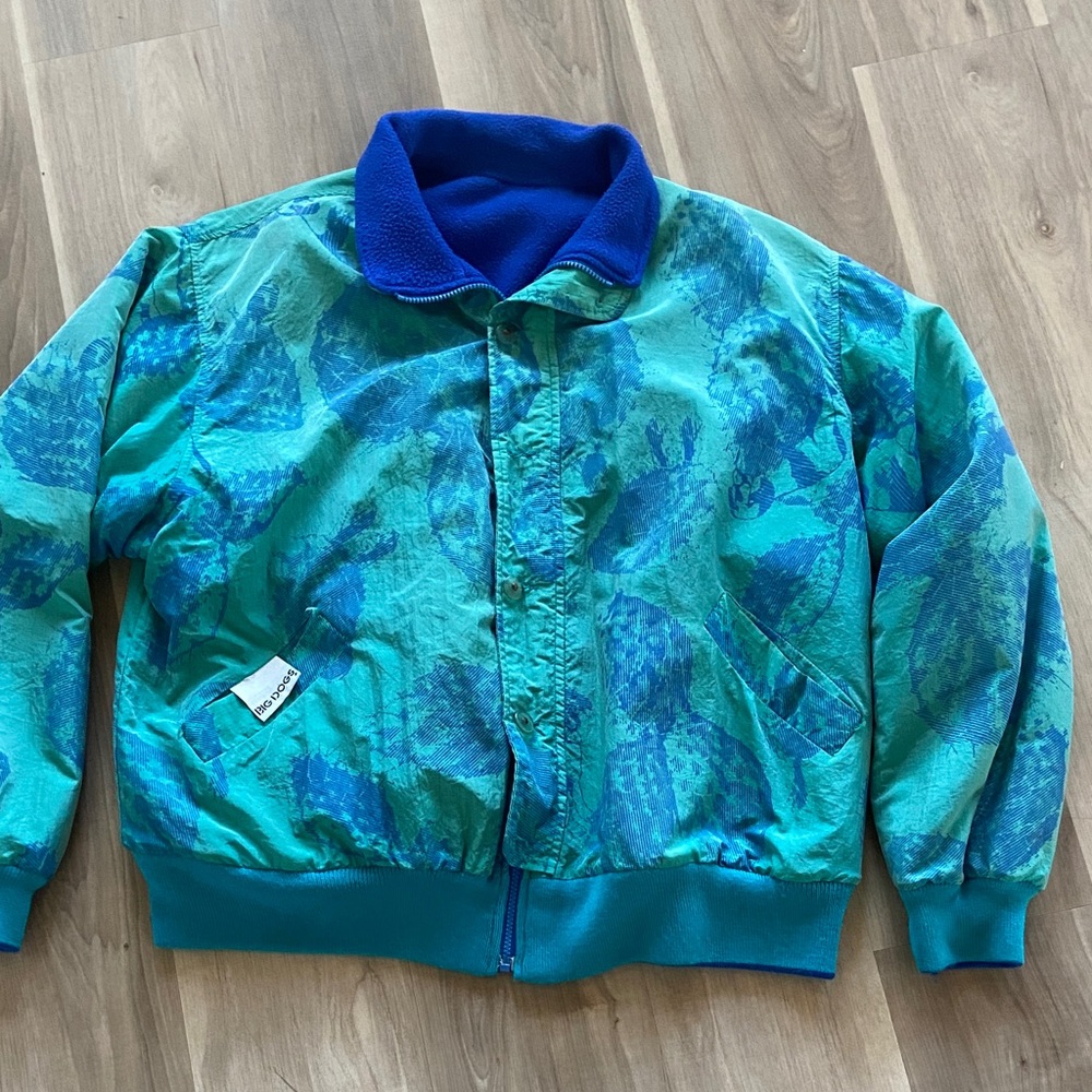 Vintage Big Dogs fleece lined jacket XL